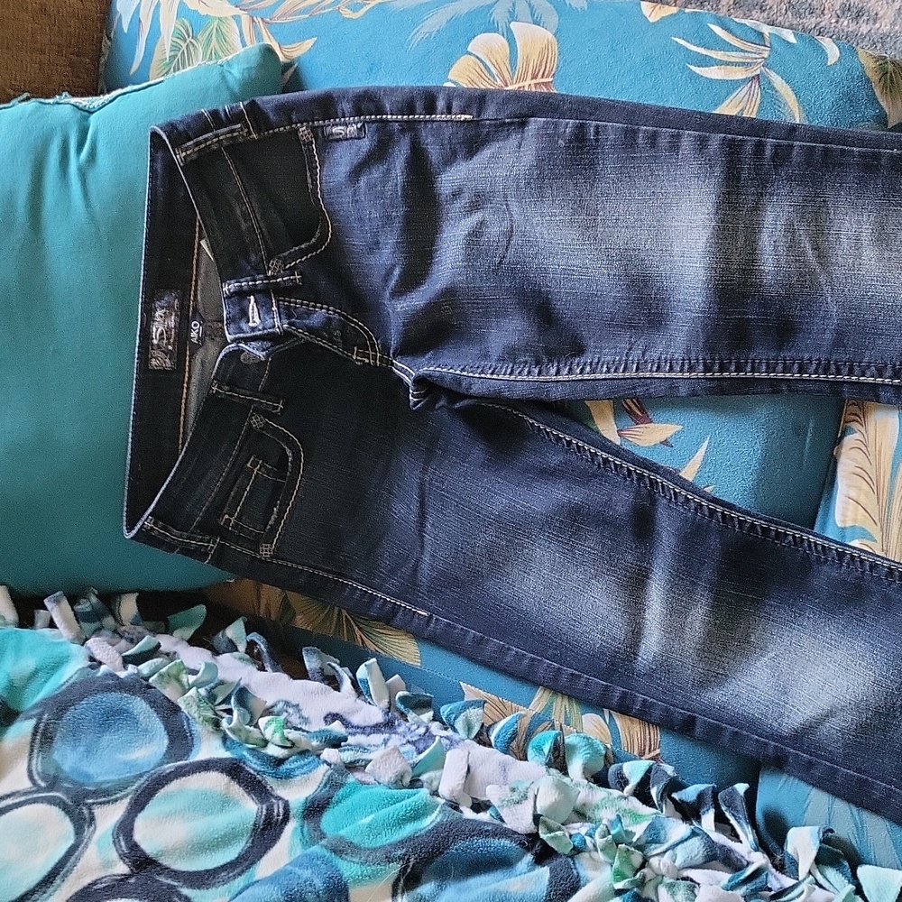Silver jeans